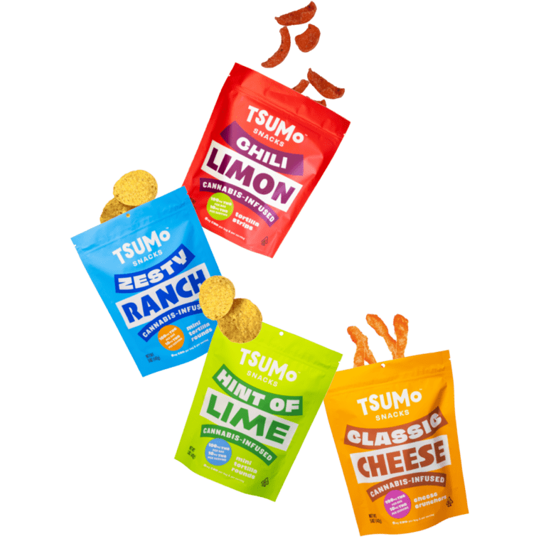 Tsumo Snacks flavors