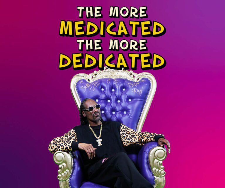 Uncle Snoop on Purple Throne