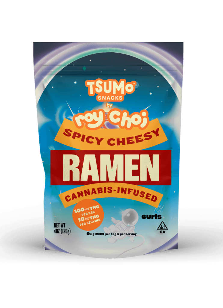 TSUMo Snacks x Roy Choi Spicy Cheesy Ramen flavor