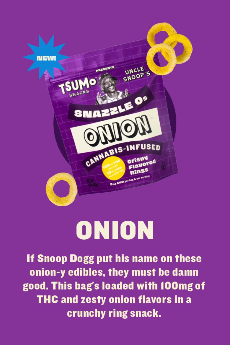 Tsumo Snacks Uncle Snoop's Onion Flavor